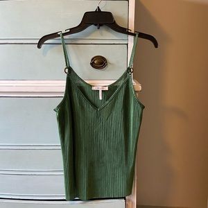 Beautiful emerald green dress top. Unsure of original price.